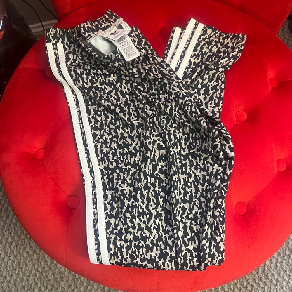 Leopard Print Adidas Leggings